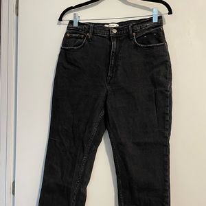 Abercrombie curve love ankle straight